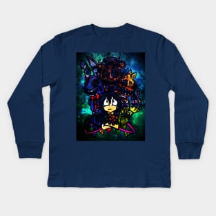 My Friends Became Nightmares Kids Long Sleeve T-Shirt